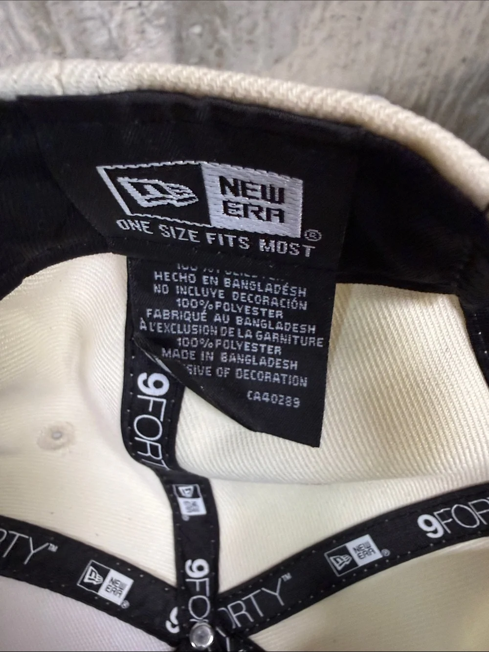 New Era 9forty® frame™